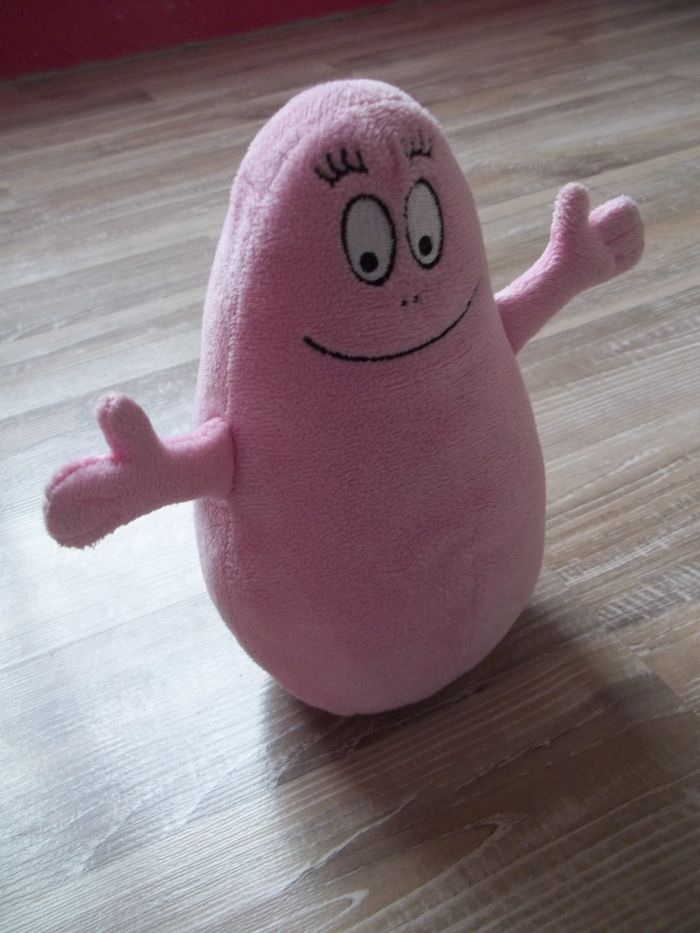 Peluche Barbapapa rose