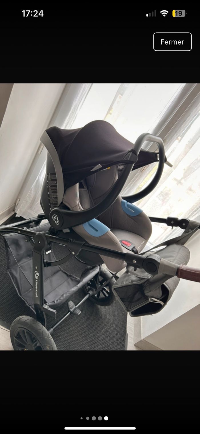 Poussette 3 en 1 Kinderkraft Moov - photo numéro 7
