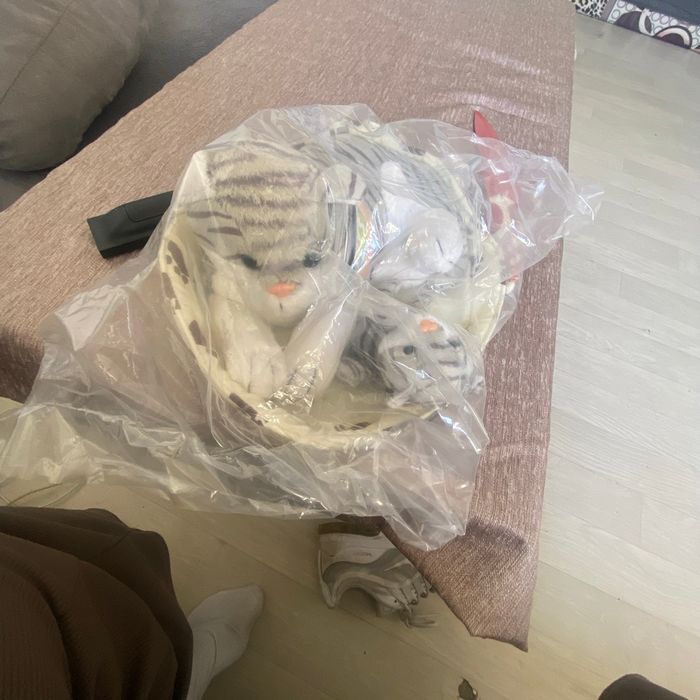 Panier avec sa peluche chien et porte cle assorti - photo numéro 7