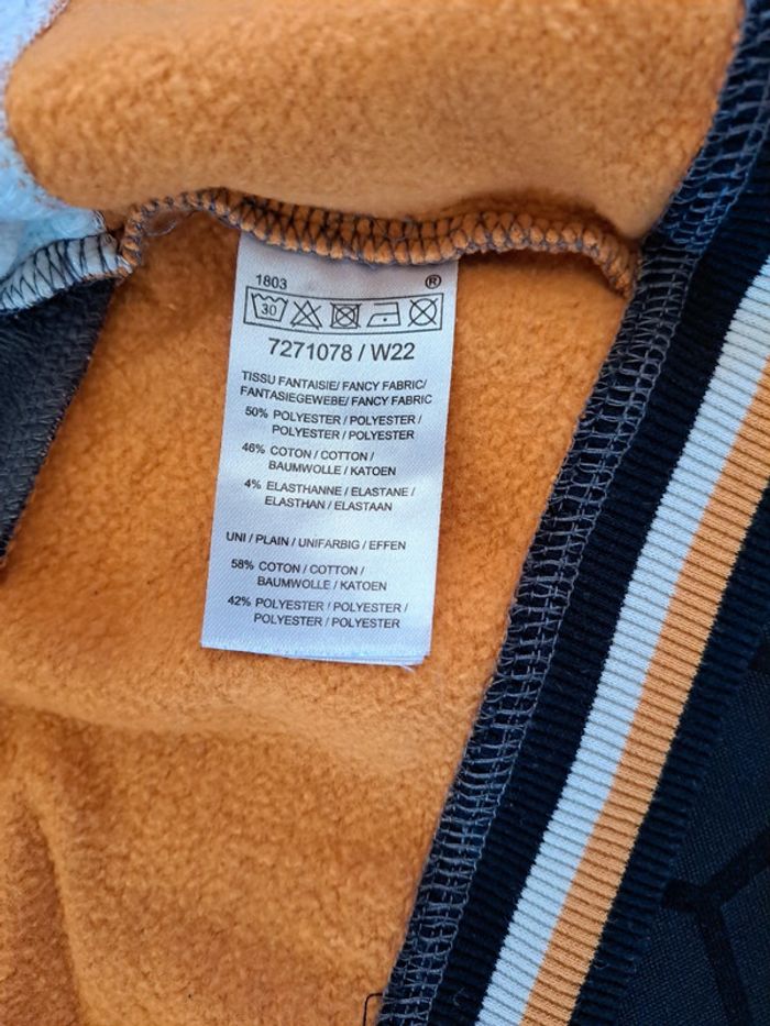 Veste demi saison renard moutarde et noire 3 mois - photo numéro 4