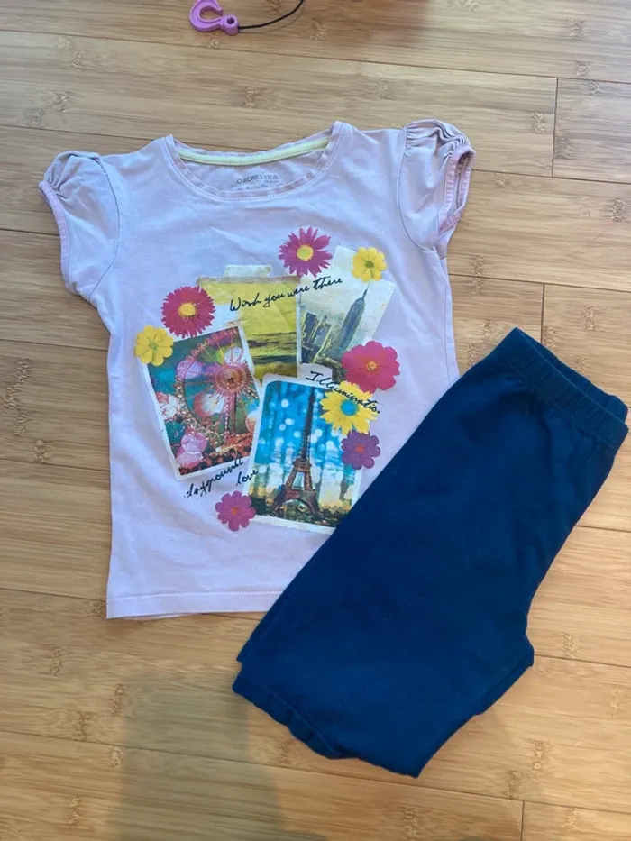 6 ans - Set de 6 pièces - set de 3 tenue assorties - photo numéro 6