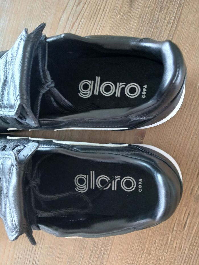 Chaussures Foot stabilisé Copa Gloro 41 1/3 noir & blanc - Adidas - photo numéro 7