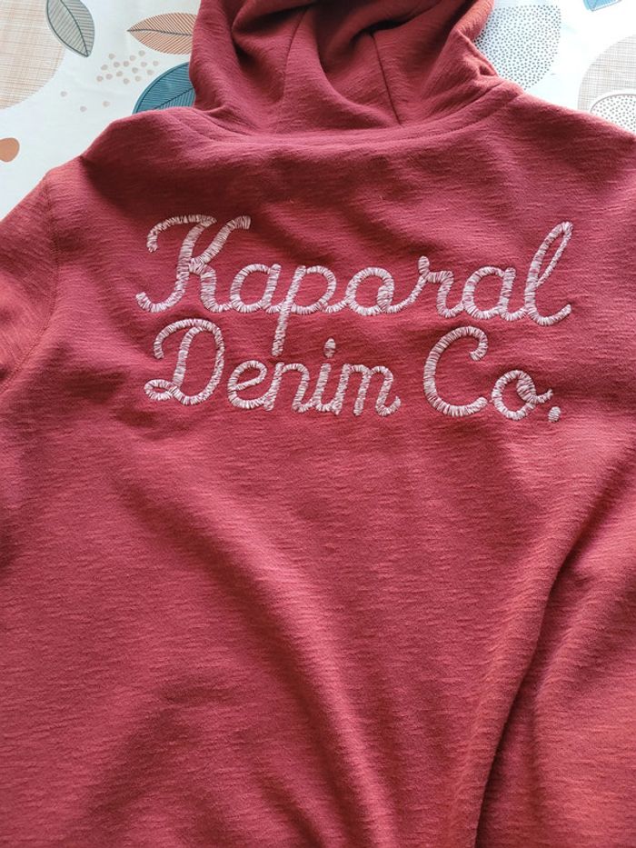 Veste rouge bordeaux Kaporal L - photo numéro 10