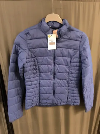 259551 doudoune mi-saison bleu marine femme San Marque