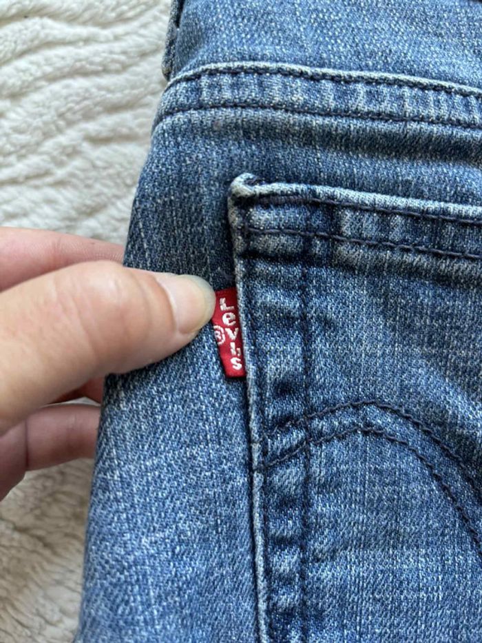 Jean levi’s 505 coupe straight leg droite bleu 00s y2k 2000s taille M/38 mi taille - rare - photo numéro 6