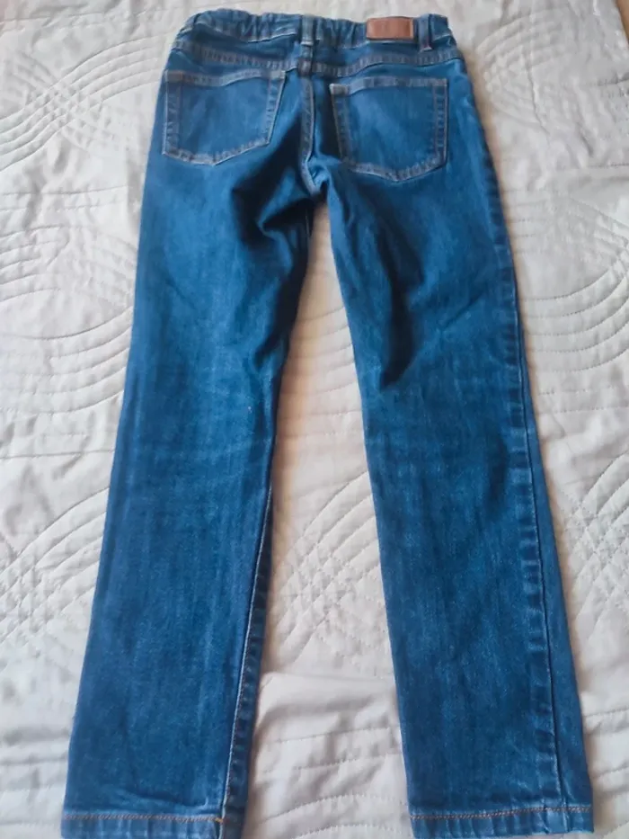 Jeans taille élastique 8 ans monoprix - photo numéro 3
