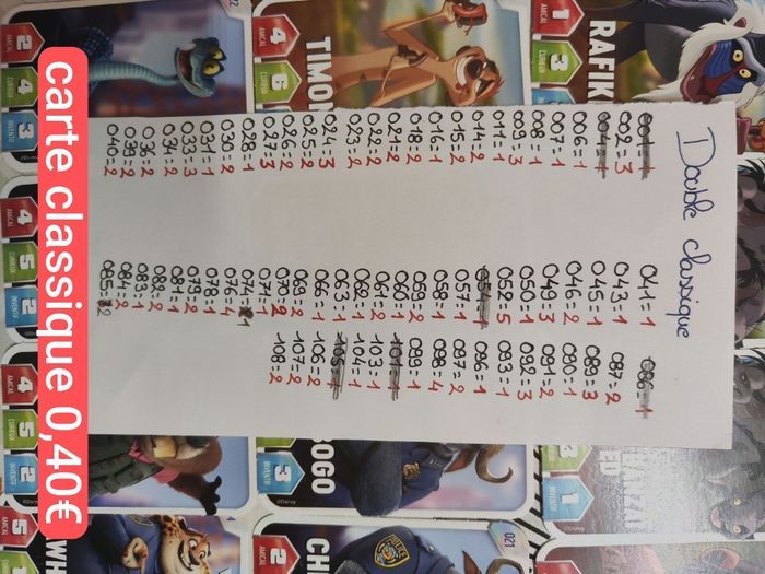 Cartes Disney classique et rare 🌸 envoie aujourd'hui ou demain