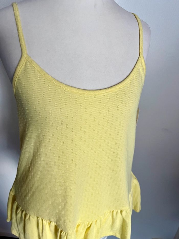 Top, débardeur jaune taille S - photo numéro 4