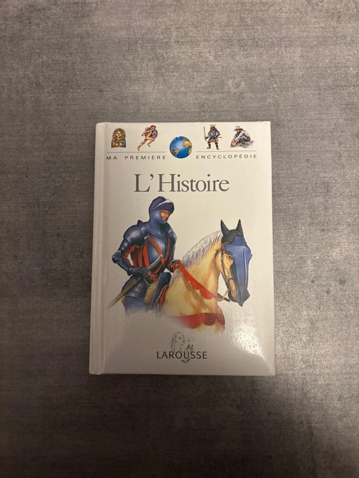 Livre ma première encyclopédie, l’histoire