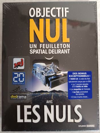 Objectif Nul Un Feuilleton Spatial Délirant 2 dvd avec les Nuls (Neuf Scellé)