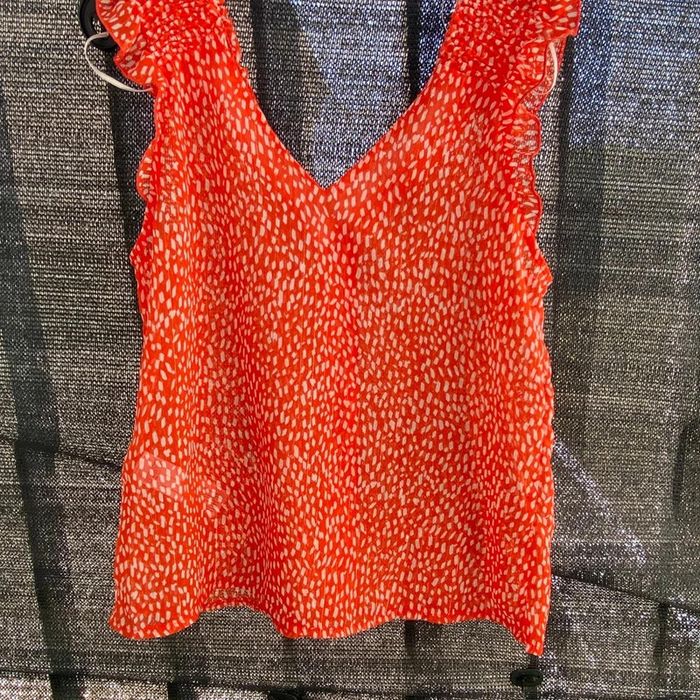 Magnifique blouse large légère Cache Cache taille 36 - photo numéro 5