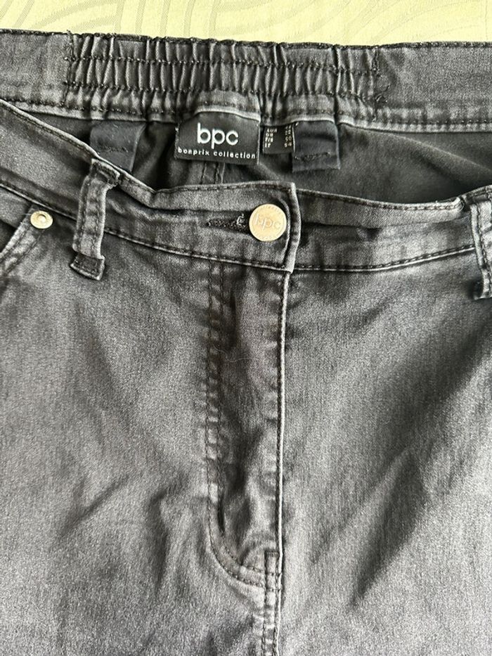 Jean femme BPC taille 48 noir - photo numéro 2