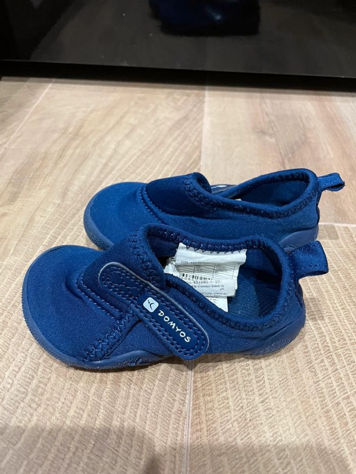 Chaussons bleus t.22 - photo numéro 4