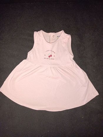 Lot 2 robe rouge et beige