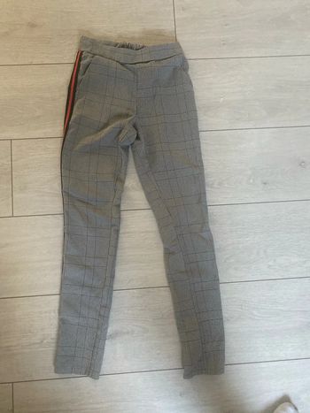 Pantalon à carreau