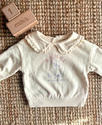 Sweat Disney 1mois / 53cm
