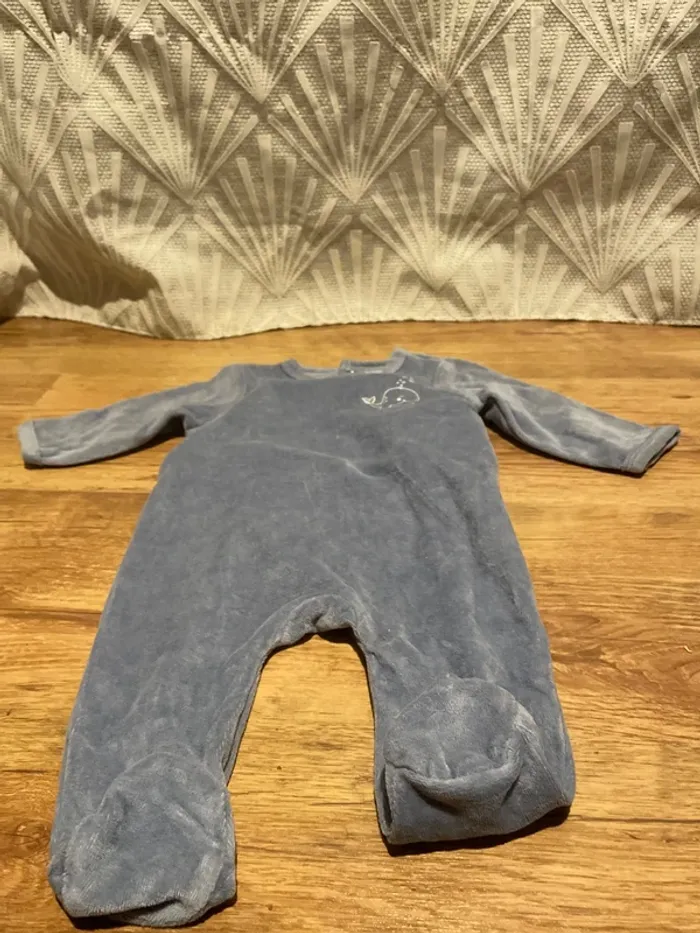 Pyjama velours baleine - photo numéro 2