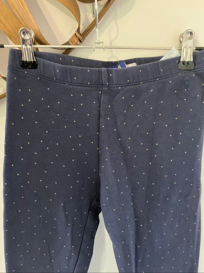 Legging chaud bleu marine fille 8 ans okaidi - photo numéro 2