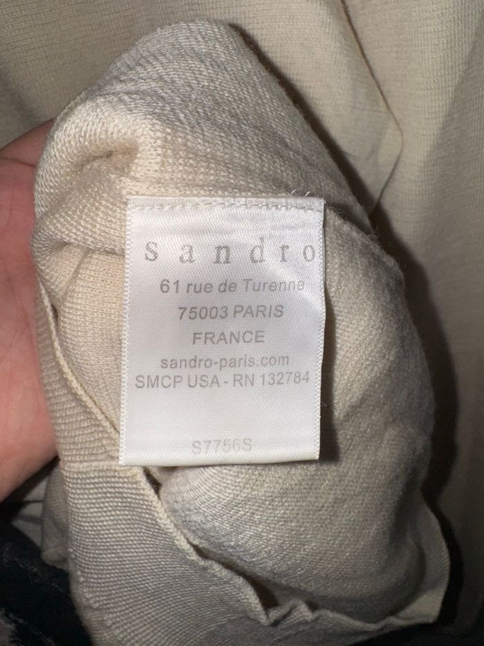 Pull Sandro taille S - photo numéro 3
