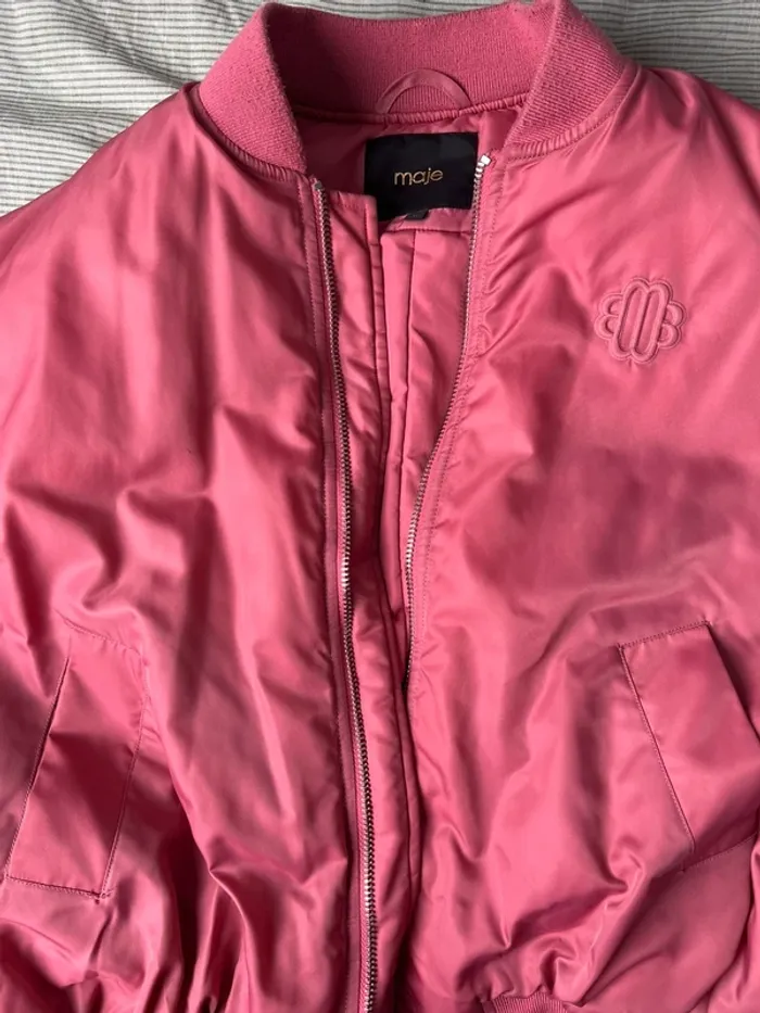 Oversized rosewood bomber - photo numéro 4