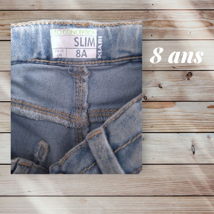Jean slim 8 ans Kiabi - photo numéro 3