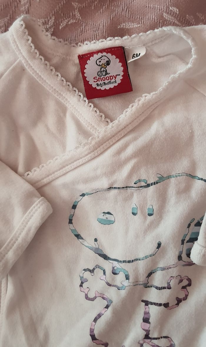 Body snoopy 6 mois - photo numéro 2