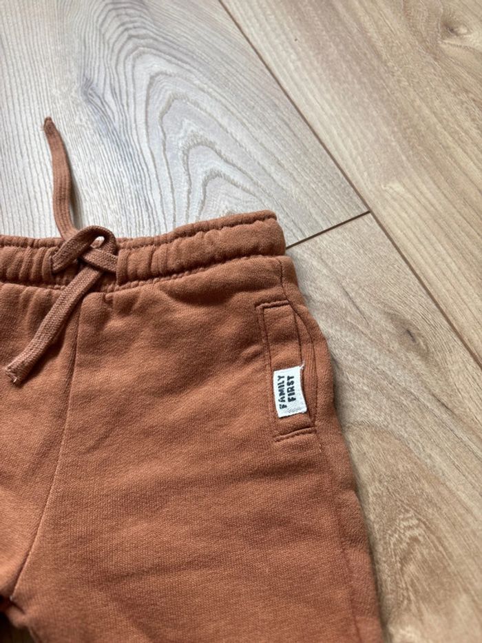Pantalon de jogging marron Kiabi 3 mois - photo numéro 3