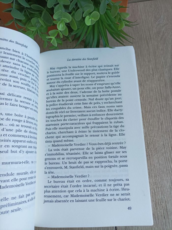 Livre La dernière des Stanfield Marc Levy - photo numéro 2