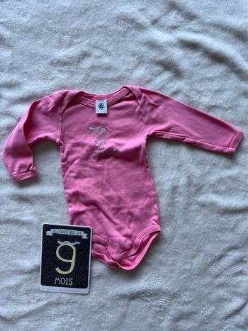 Body petit bateau 9 mois