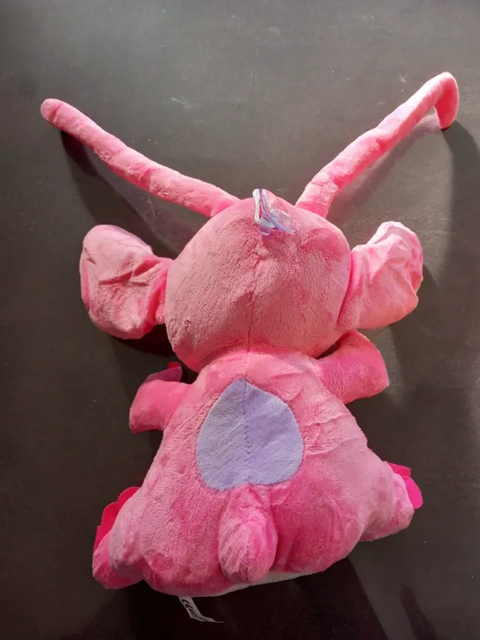 Peluche Martien rose avec grandes oreilles - photo numéro 2