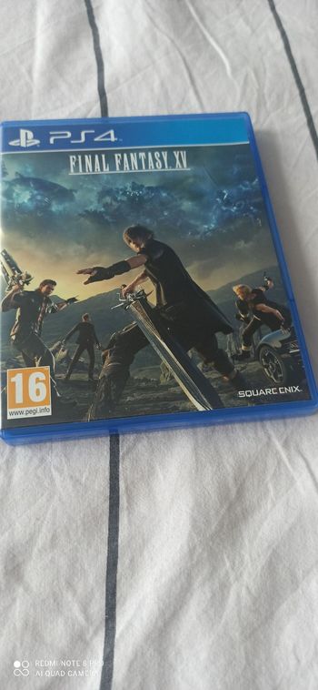 Jeu ps4 final Fantasy XV