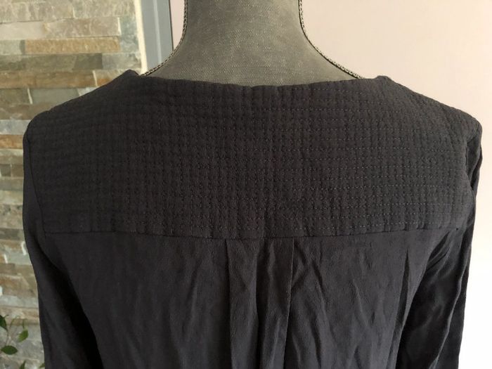 Blouse grise Naf Naf 38 - photo numéro 5