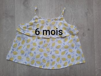 Top débardeur fille 6 mois