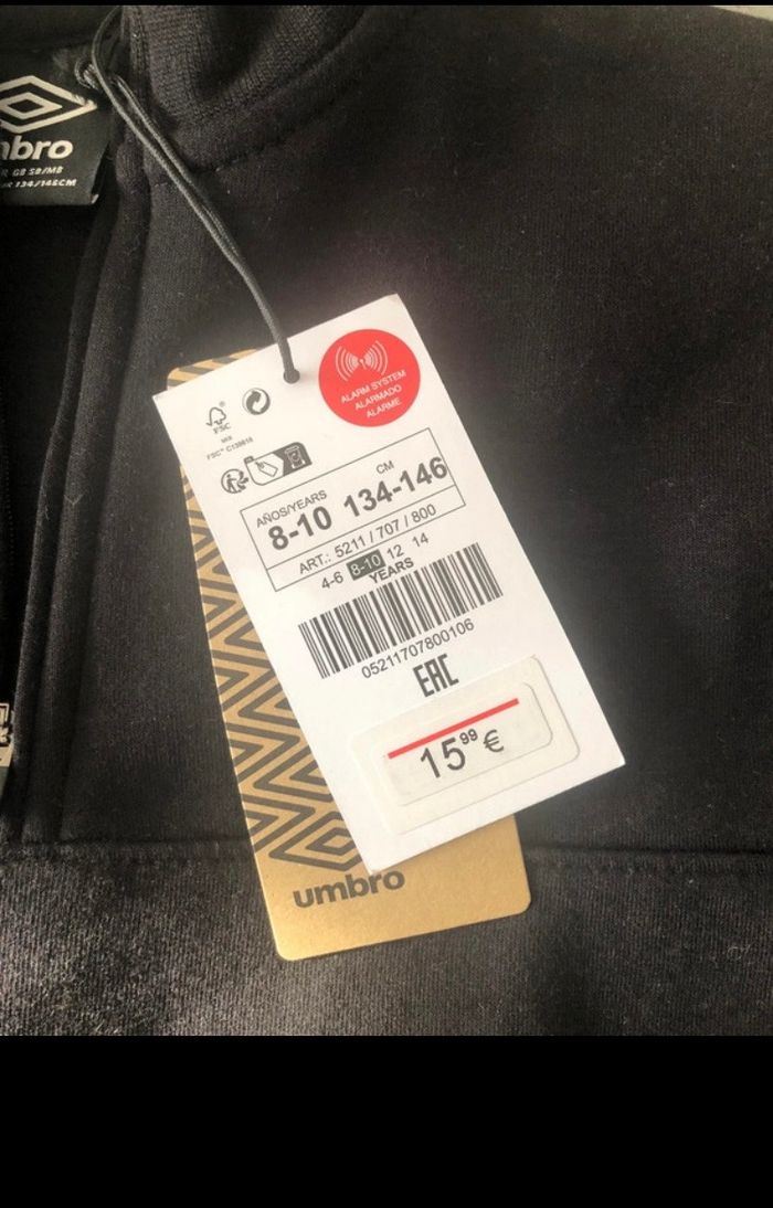 Sweat avec poches UMBRO - photo numéro 4