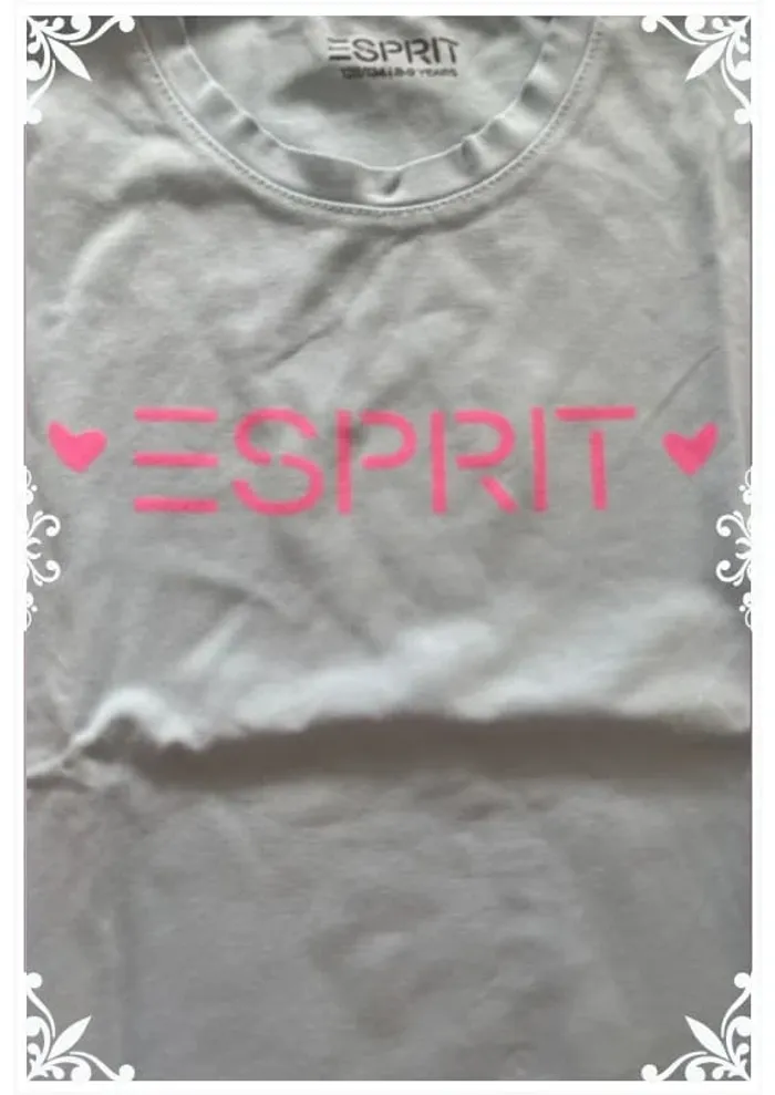T-shirt bleu esprit taille 8 ans - photo numéro 4