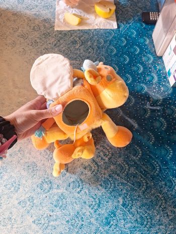 Peluche vache sensoriel