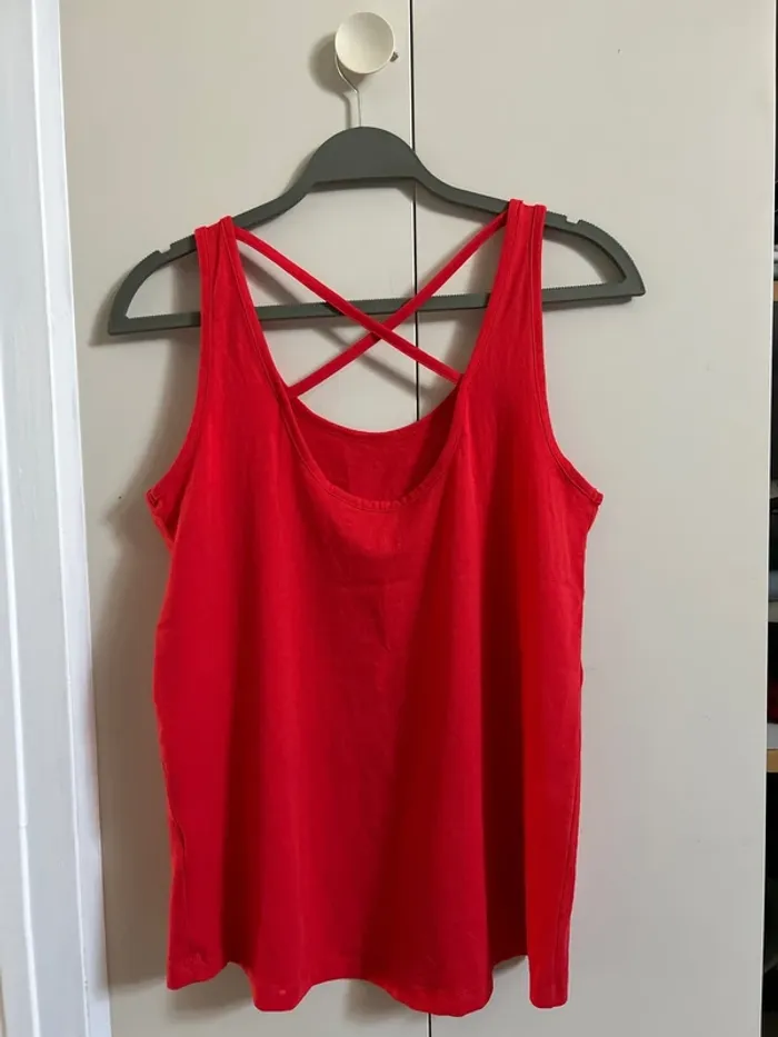 Débardeur rouge Esmara - photo numéro 2