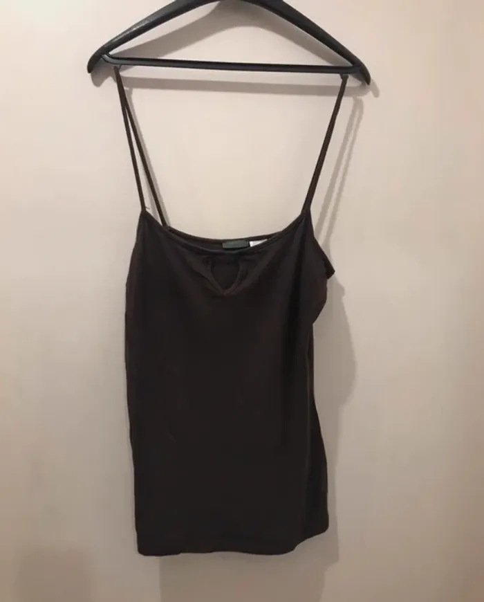 Débardeur femme la redoute marron taille 36