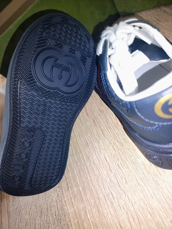 Authentique baskets gucci - photo numéro 5
