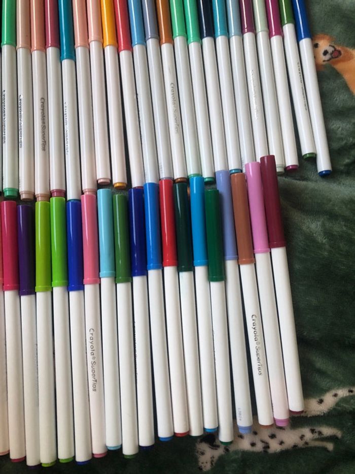 Lot feutres crayola super tips - photo numéro 5