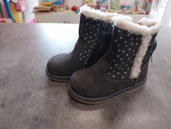 paire de bottines fille pointure 22