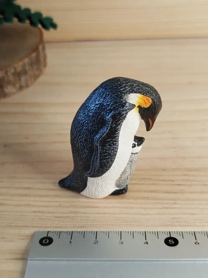Schleich pingouin et son bébé Figurine animal de la mer - photo numéro 5