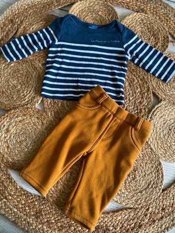 Ensemble garçon 👦 3 mois - le phare de la baleine + Kiabi