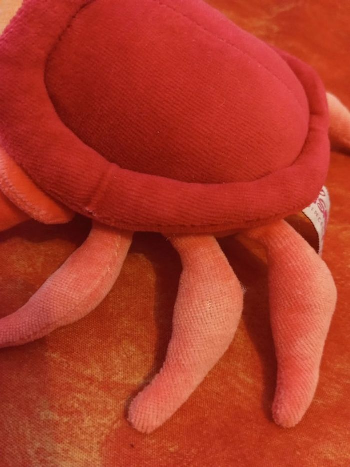 Peluche Sébastien le crabe, ami d'Ariel Disney Simba - photo numéro 5