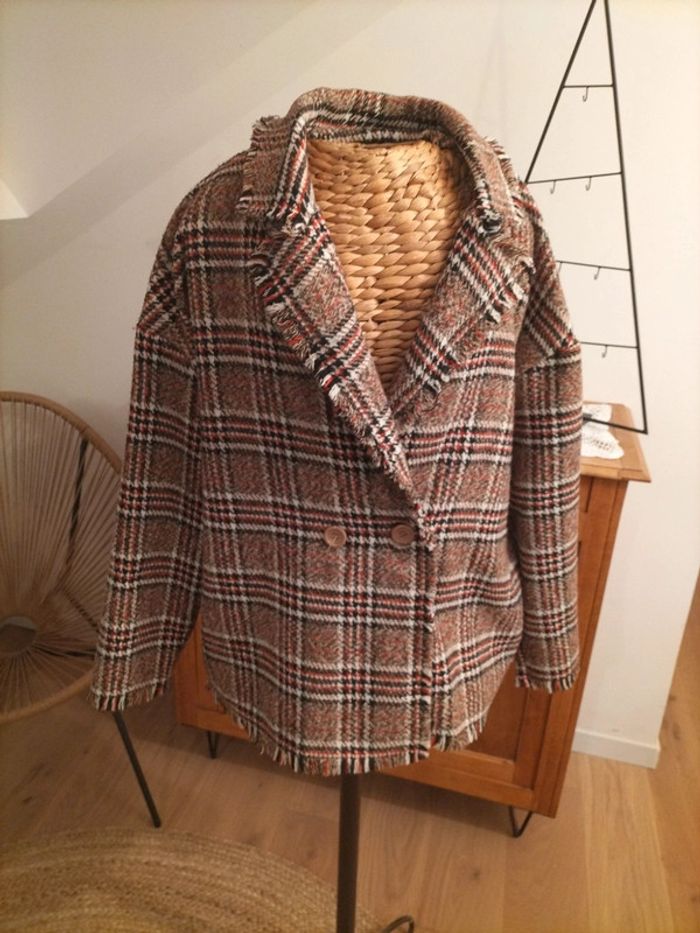Veste a carreaux