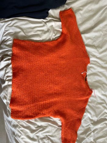 Pull Monoprix orange