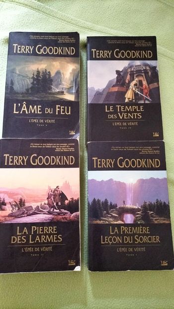 4 livres de Terry Goodking 🌟