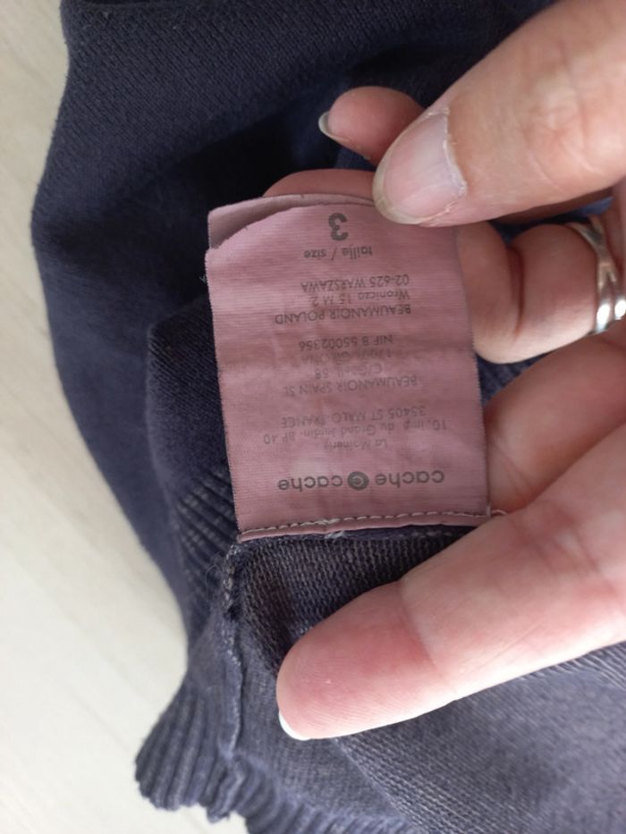 pull violet taille 3 - photo numéro 6