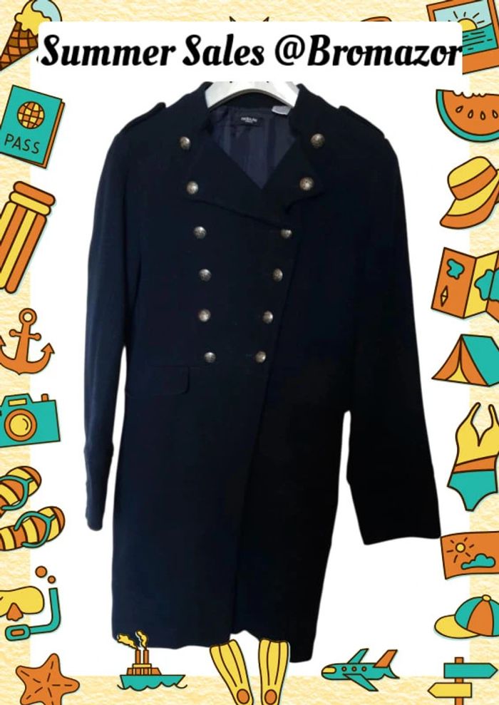 Manteau croisé femme taille 38