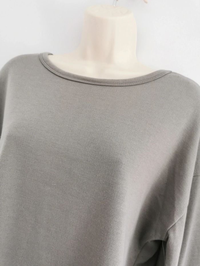 Sweat fin gris Ardene Taille XS - photo numéro 3